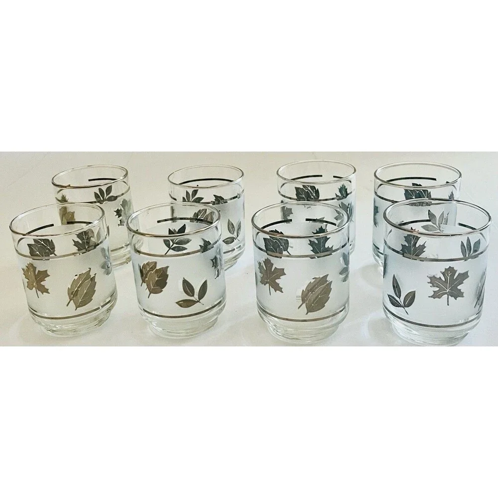6 vintage Libbey 